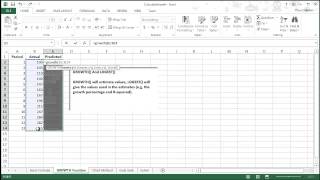 Calculating Growth In Excel  Formula Methods [upl. by Ramirolg250]