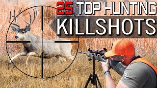 25 TOP HUNTING KILL SHOTS [upl. by Neslund]