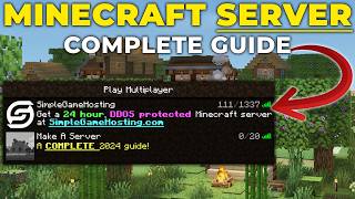 How To Make a Minecraft Server 2024 [upl. by Edouard]