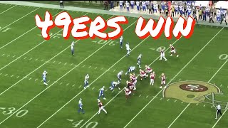 Jimmy Garoppolo Throws a Touchdown Pass to Deebo Samuel as the 49ers Beat the LA Rams 3110 [upl. by Aliber]