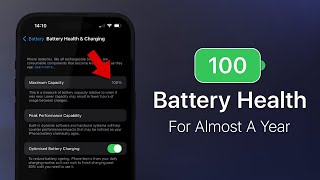 The ONLY Way To Maintain 100 iPhone Battery Health [upl. by Igic]