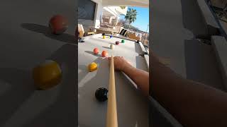 POV GO PRO incredible 8 ball pool mini pool table break and run 🔥 billiards shaarkon [upl. by Ynaffit696]