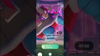 how to catch Giganta max Blastoise Dynamaxpokemon poker [upl. by Nimrac]