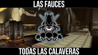 Las Fauces en Legendario con Todas las Calaveras  Halo CE [upl. by Auohc]