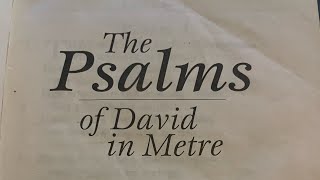 Scottish Metrical 1650 Psalter Psalm 26812  Tune St Flavian [upl. by Ailerua169]