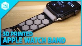 3D Printed Band for Apple Watch [upl. by Ojyram]