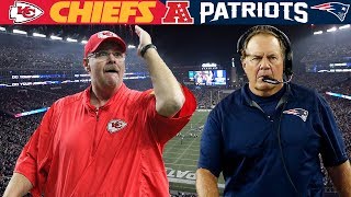 Reid amp Belichick AFC Showdown Chiefs vs Patriots 2015 AFC Divisional [upl. by Janyte]