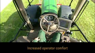 John Deere Tractor Baler Automation amp Tractor Implement Automation [upl. by Nibroc]