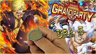 PIRATE RUMBLE GRAND PARTY DÍA 5 CARA O CRUZ  ONE PIECE TREASURE CRUISE [upl. by Tommi510]