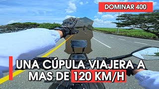 Dominar 400 con cúpula viajera 🤜🤜🤜👋 [upl. by Cobbie940]