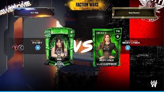 Iyo Sky 1P vs CPU Becky Lynch [upl. by Nyladnarb]