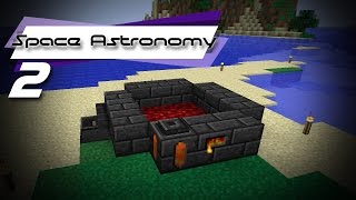 Crafting a Basic Forge  FTB  Space Astronomy 2 [upl. by Tnemelc339]