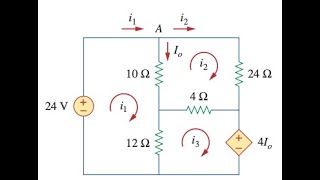 Example 36 Fundamental of Electric Circuits Sadiku 5th Edition  廣東話 [upl. by Aisan766]