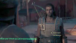 AC Odyssey Call To Arms Talk to the Spartan Polemarch 413 [upl. by Kathy]