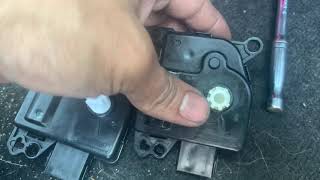 Ford Fiesta Blend Door Actuator Replaced Making Noises [upl. by Amsirhc]