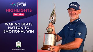 Final Round Highlights  Warings Biggest Career Win  2024 Abu Dhabi HSBC Championship [upl. by Rooney754]