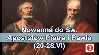 Nowenna do Św Apostołów Piotra i Pawła Dzień trzeci  22 czerwca [upl. by Burris]