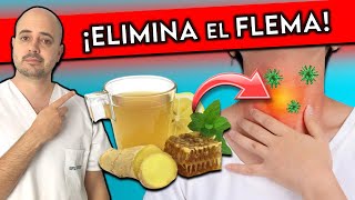 ¡Elimina el FLEMA en la GARGANTA en 1 DÍA  ¡REMEDIOS NATURALES para eliminar MOCO [upl. by Kitty]