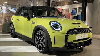 2023 Mini Cooper S Cabrio in Zesty Yellow mini [upl. by Kirima]