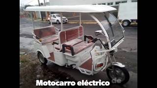 Motocarro eléctrico V10 para pasajeros [upl. by Barfuss]