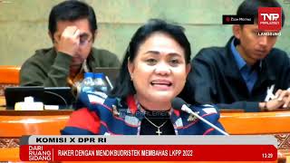 Anita Jacoba Gah Mendikbudristek paparannya selalu melebihi target tp kenyataan beda terutama NTT [upl. by Hale220]