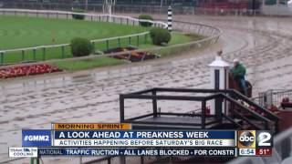 ABC2s Adrienne Greene looks at Preakness Week activities ahead of BlackEyed Susan Day [upl. by Zischke170]