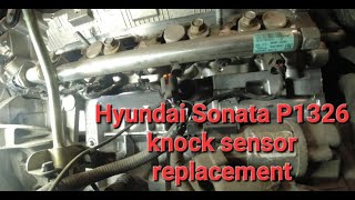 2016 Hyundai sonata P1326 knock sensor performance [upl. by Jania]