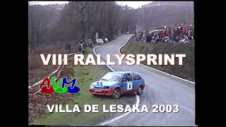 VIII RALLYSPRINT VILLA DE LESAKA 2003 [upl. by Hashum927]