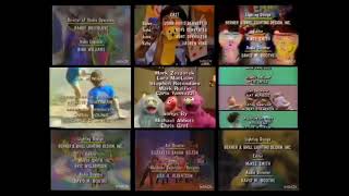 Barney and Sesame Street Remix Credits InShot [upl. by Nolra234]