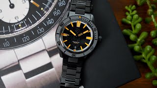 Zelos Swordfish 40mm SS DLC Meteorite Unboxing [upl. by Clay622]