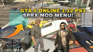 GTA 5 Online 112 SPRX MOD MENU On PS3 in 2023 [upl. by Taka]