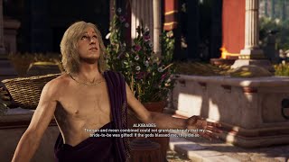 Assassins Creed Odyssey  A collection of Alkibiadis scenes Lol  randomgaming [upl. by Gnagflow257]