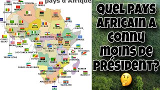 Connaistu le pays Africain qui a moins de président   🤐 [upl. by Ttekcirc179]