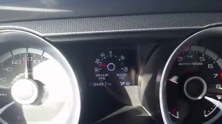 2013 Shelby GT500 acceleration [upl. by Eillehs234]