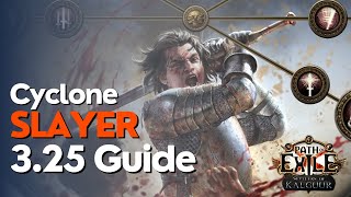 PoE 325 Cyclone Slayer League Starter Build Guide [upl. by Kathe331]