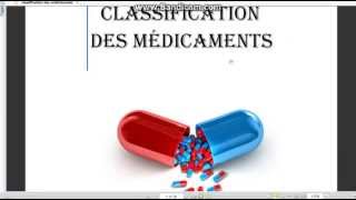 classification des medicaments  soon [upl. by Assened]