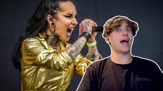 JINJER  PERENNIAL Live at Wacken 2019  REACTION [upl. by Airretal855]