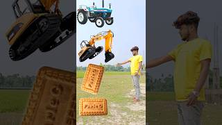 Rounding parle g biscuit to Alto Rollar Jcb amp Tractor  Vehicles names magic video [upl. by Akeimat553]