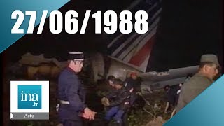 13h Antenne 2 du 27 juin 1988  Crash de lAirbus A320  Archive INA [upl. by Eido571]