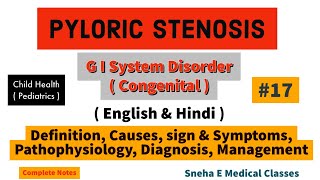 Hypertrophic Pyloric Stenosis  Causes  Symptoms  Pathophysiology  Diagnosis  Management [upl. by Abramo247]