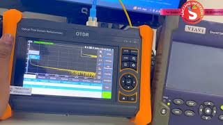 FIBERMASTER MODEL FM410 Short Distance OTDR vs JDSU VIAVI SMART OTDR [upl. by Teyugn]