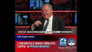 Ascolta lintervento dellon Sergio Berlato ospite a quotRossoampNeroquot [upl. by Jefferson368]