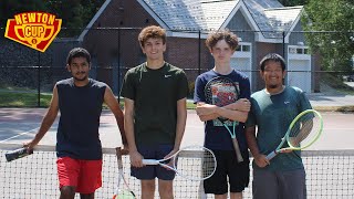 Topsy Turvy Doubles  Newton Cup 2024 Owen amp Thanh v Aiden amp Gabe Team Tennis Highlights [upl. by Nolad]