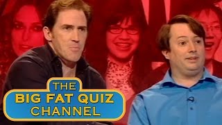 Rob Brydons Brilliant David Mitchell Impression  The Big Fat Quiz of the Year 2007 [upl. by Liam]