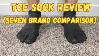 Toe Sock Comparison VideoWho makes the BEST toe socks [upl. by Denys]