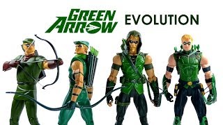 Green Arrow Evolution Figure Collection [upl. by Clo]