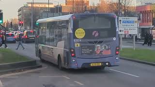 Here is the Berkshire bus 63374 on the X74 in Slough Thursday 21 November 2024 [upl. by Fachanan]