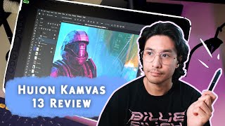 My new favourite drawing tablet Huion Kamvas 13 Review  10k Giveaway [upl. by Meter803]