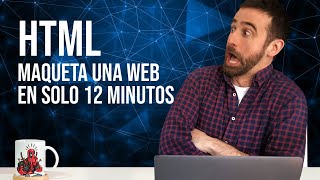 Maqueta una página web en 12 minutos [upl. by Darill]