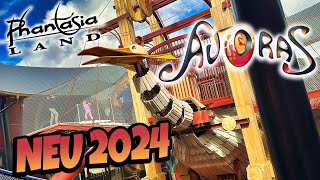 PHANTASIALAND NEU 2024 AVORAS  Walkthrough durch Neuheit 2024 in WUZE TOWN [upl. by Summons]